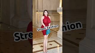 beautiful girl street fashion tiktok #chinesefashion #mejoresstreetfashion #shorts
