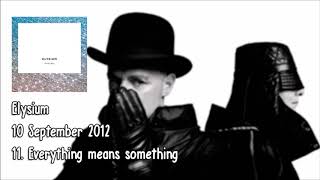 Pet Shop Boys - Everything means something