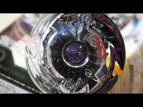 Dark Deathscyther .F.J Booster (B-42) Unboxing & Review! - Beyblade Burst!