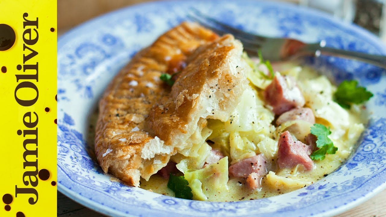 Easy bacon and cabbage pie with mustard & puff pastry: Donal Skehan