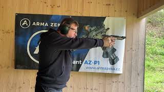 Video: Arma Zeka AZ-P1 Giant 9mm Svart
