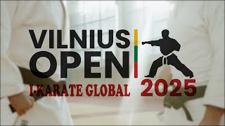 Integruotas "I - Karate - Global" para karate čempionatas "Vilnius Open 2025"
