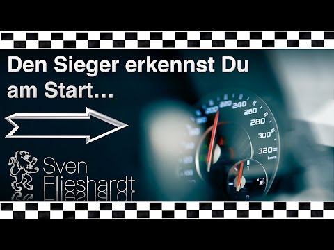 Den Sieger erkennt man am Start