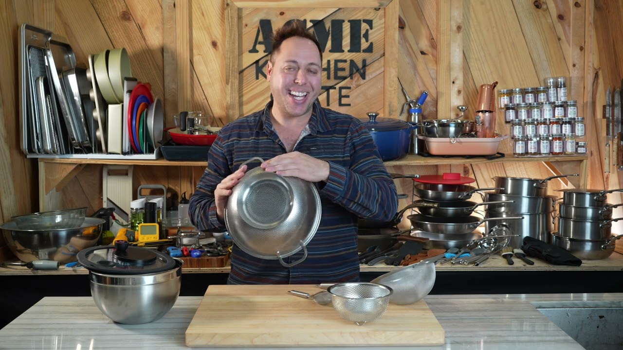 Acme Kitchen: What Makes A Good STRAINER?