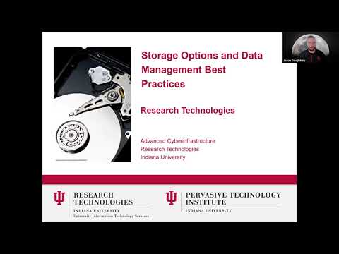 Storage Options and Data Management Best Practices 101: Storage Options for Research Computing