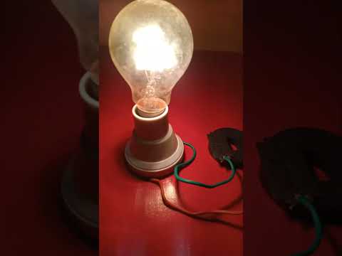 how to make free energy generator light bulb device with magnet using blades