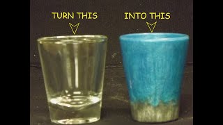 Resin shot glass.  Turn 80 cents of glass into amazing!!!