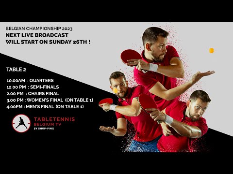 SUNDAY/ BELGIUM NATIONAL CHAMPIONSHIP - TABLE 2