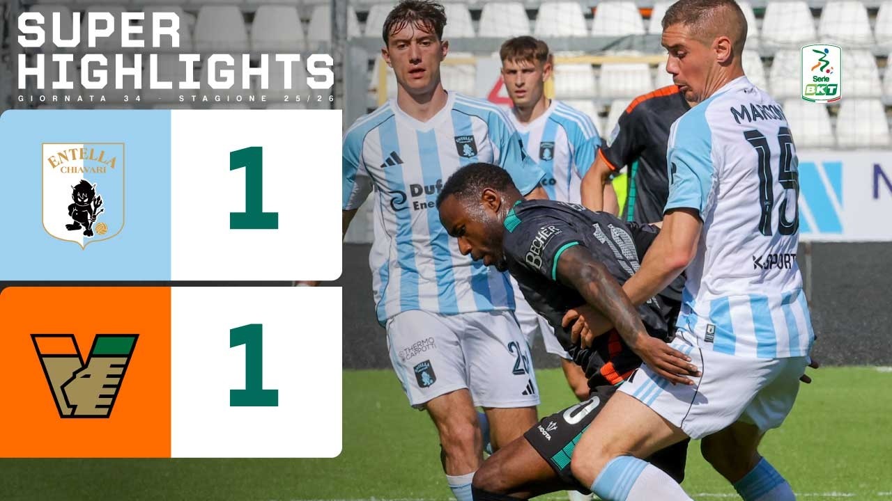 Virtus Entella vs Venezia Highlights