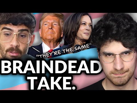 Hasan's BRAINDEAD Take on Kamala Harris & Trans Rights