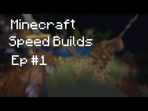 [MINECRAFT!] Speedbuild Part 1