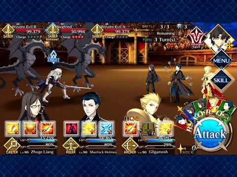 [FGO] Sherlock Undresses Siegfried [ Demonic Dragon Descends Again 3T ]