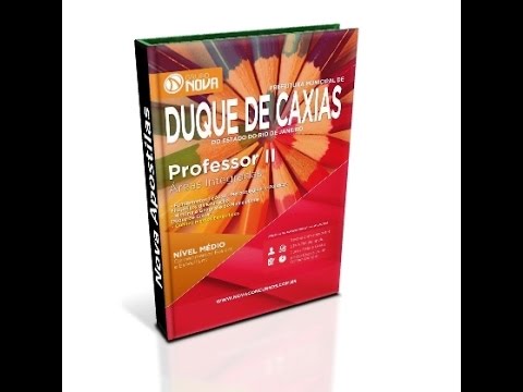 Apostila Duque de Caxias 2015 - Professor II - Áreas Integradas