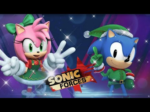Sonic forces-jingle belle Amy +  elf classic sonic