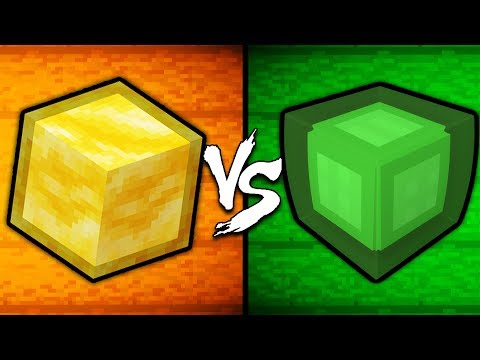 Orepros - Honey Block vs. Slime Block - Minecraft