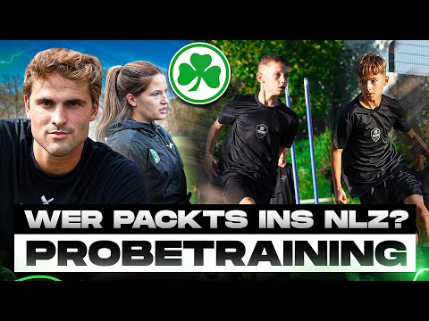 Mailo und Davids Probetraining bei der SpVgg Greuther Fürth | Skillers Combine