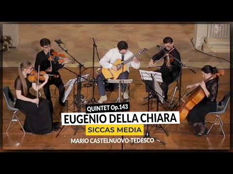 Quintet op. 143 for Classical Guitar and Strings by Mario Castelnuovo-Tedesco | Siccas Media