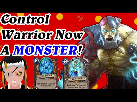 Thaddius BREAKS Control Warrior?!? | OTK Warrior | Hearthstone Warrior Deck