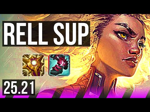 RELL & Tristana vs SENNA & Aurelion Sol (SUP) | EUW Grandmaster | 25.21