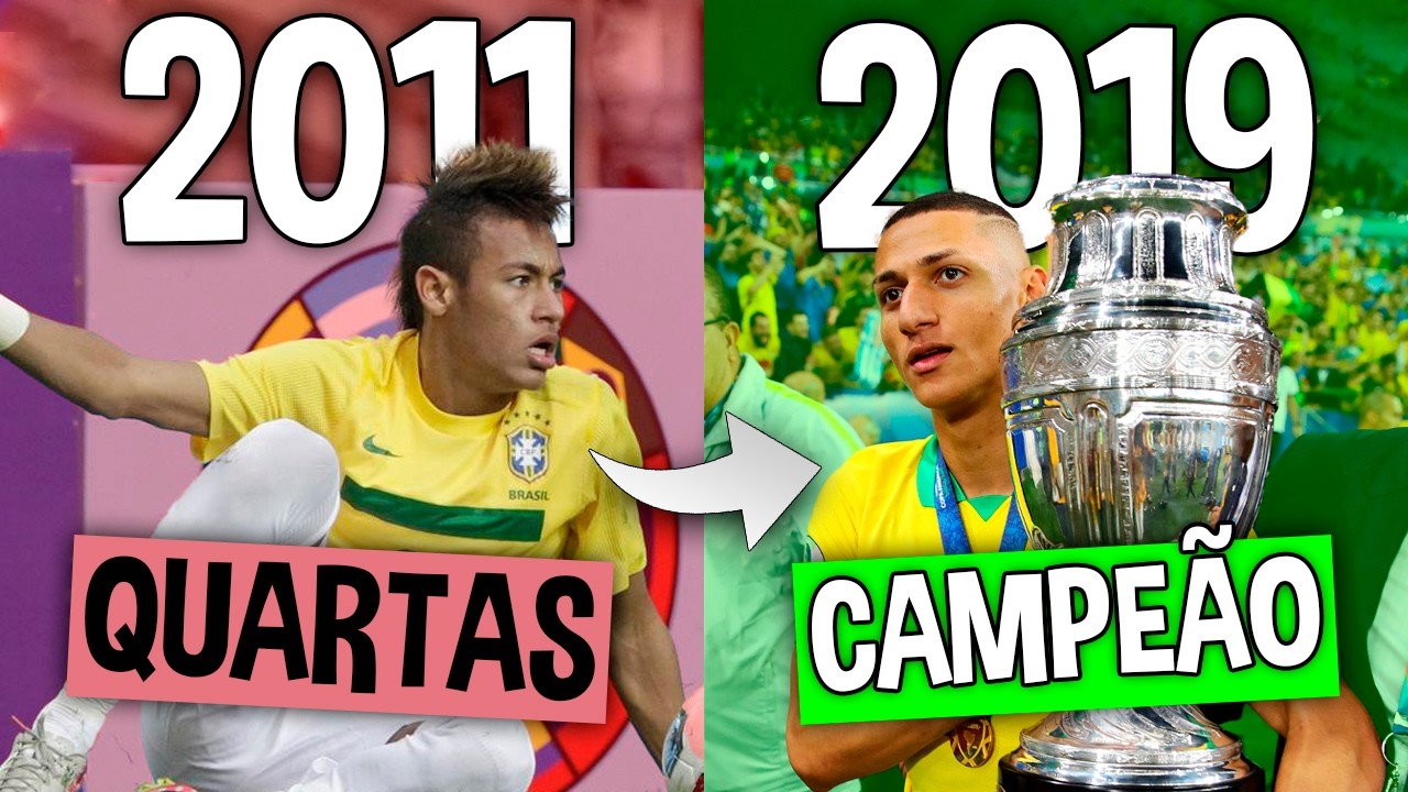 A Trajetória do Brasil em CADA Copa América