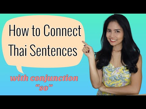 Building Thai Compound Sentences | Thai Sentence Structure & Expand Your Vocabulary