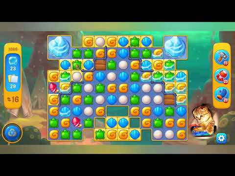 Fishdom 2022, no Boosters,  1086  level  -  прохождение без бустеров,  1086  уровень.