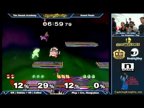 CFL Smackdown 9/14 - GK| Gahtzu + SS| Colbol vs. Crs.Hungrybox + Plup - Doubles Grand Finals