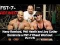 FST-7 Refined: Hany Rambod, Phil Heath and Jay Cutler Dominate a FST-7 Chest Workout