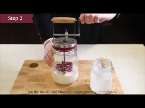 How to use the Kilner Butter Churn