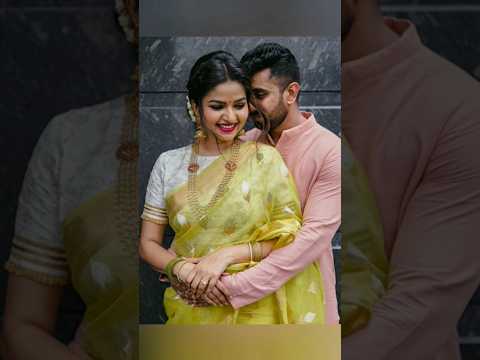 || Nandini serial actress Nithya Ram with her husband Gautham || ❤️❤️❣️💞💓💗🥀🥀#shorts