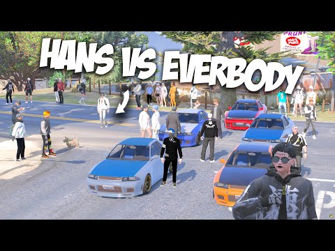 HANS VS EVERBODY - BALAPAN LIAR TERBESAR DI KOTA HOPEFULLY !! GTA V ROLEPLAY