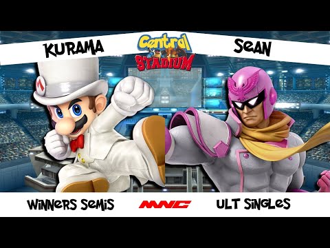 Central Stadium - Winner's Semis - Kurama (Mario) vs Sean (Captain Falcon)