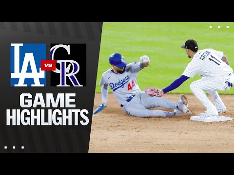 Dodgers vs. Rockies Game Highlights (6/25/25) | MLB Highlights