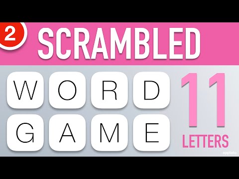 Scrambled Word Games Vol. 2 - Guess the Word Game (11 Letter Words)