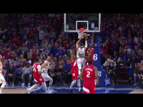 Raptors Highlights: Ibaka Blocks Harris - May 5, 2019
