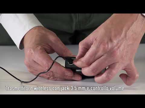 Trevi EM401 R bevielis mikrofonas VHF video