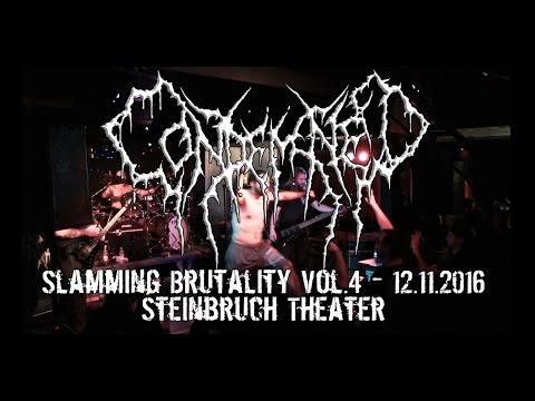 Condemned LIVE @ Slamming Brutality Vol.4 - Steinbruch Theater 12.11.2016 - Dani Zed