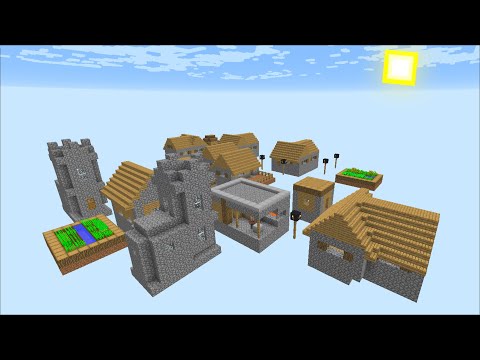 MC Naveed - Minecraft - Minecraft SURVIVAL SKY VILLAGE AGAINST GRAVITY !! DON'T FALL OFF THE HOUSE !! Minecraft Mods