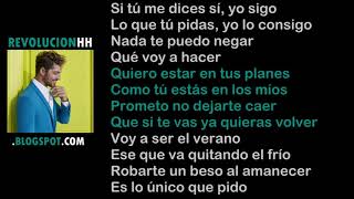 David Bisbal - En tus planes | Letra