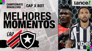 MELHORES MOMENTOS | ATHLETICO PR 4 x 1 BOTAFOGO | 5ª RODADA | CAMPEONATO BRASILEIRO 2026