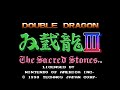 NES Double Dragon III The Sacred Stones Longplay
