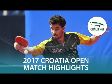 2017 Croatia Open Highlights: Gionis Panagiotis vs Tristan Flore (Final)