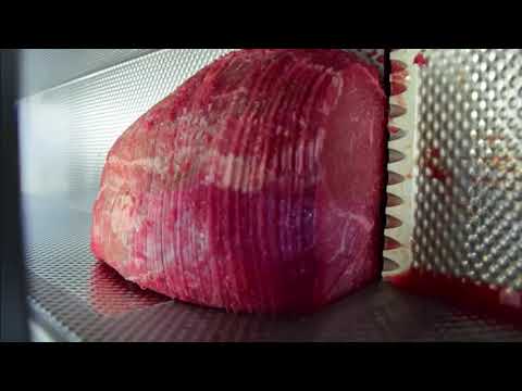 MHS Model ICC28 Horizontal Meat Slicer and Portion Control Machine