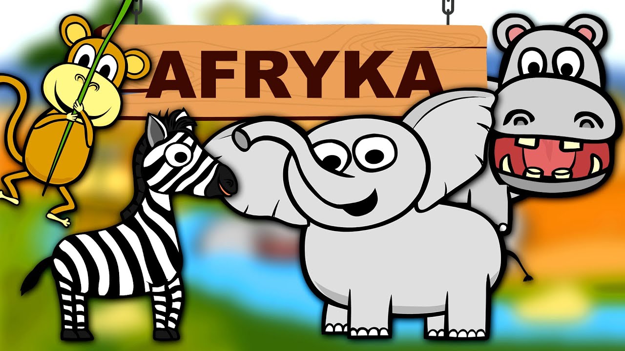 Zwierzęta dla dzieci w Afryce - Odgłosy zwierząt Safari | CzyWieszJak