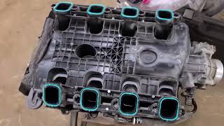 2014 GM Truck 5.3 P0172, P0175 Running Rich High Pressure  Pump Replacement pt 2.