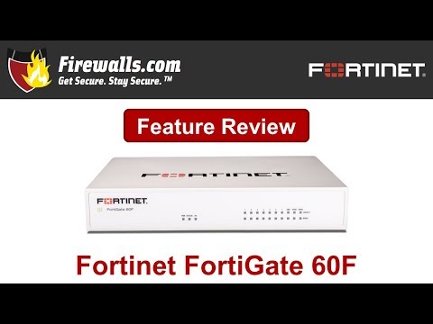 Fortinet FortiGate-60F Hardware and 3YR 24x7 UTM Protection Fortinet FortiGate-60F Hardware and 3YR 24x7 UTM Protection
