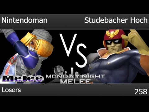 MNM 258 - Nintendoman (Sheik) vs TLOC | Studebacher Hoch (C Falcon) Losers - Melee