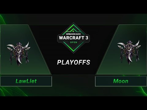 WC3 - LawLiet vs. Moon - Playoffs - DreamHack WarCraft 3 Open: Fall 2021 - Asia