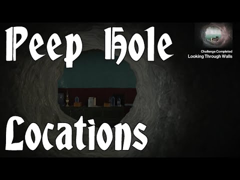 Hitman - Episode 3: Marrakesh -  Looking Through Walls Challenge (Peep Hole Locations)