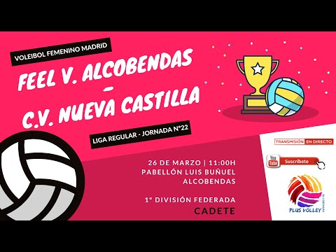 (26/03/2022) Cadete A FV Alcobendas – CV Nueva Castilla